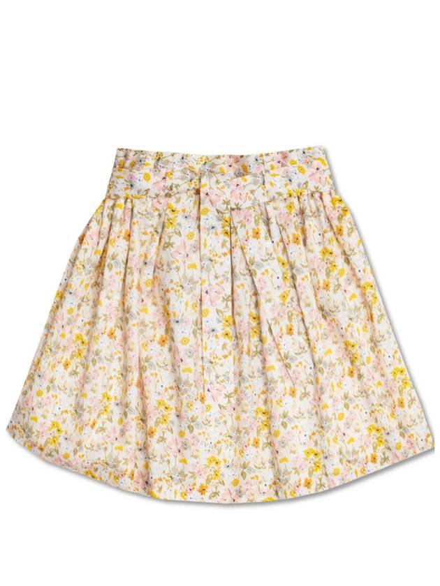 Bonpoint Girls Floral Print Flared Mini Skirt, Size 10Y - BONPOINT - BALAAN 1