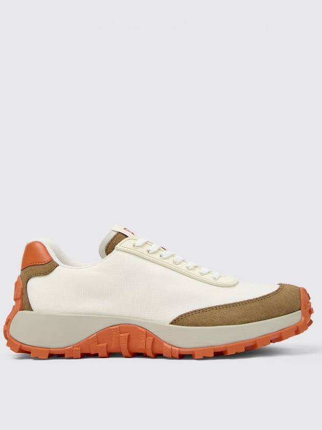 Drift Trail Vibram Low Top Sneakers Orange White - CAMPER - BALAAN 2