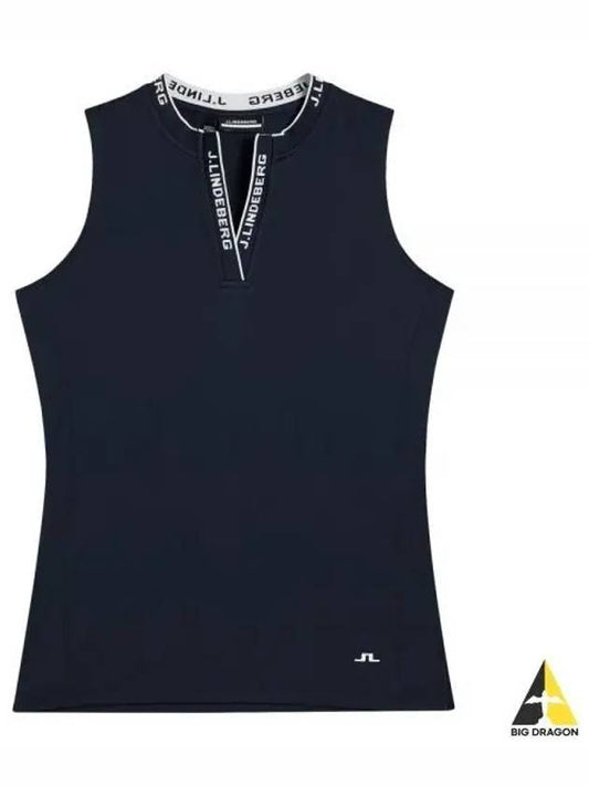 Women's Leya Sleeveless Navy - J.LINDEBERG - BALAAN 2