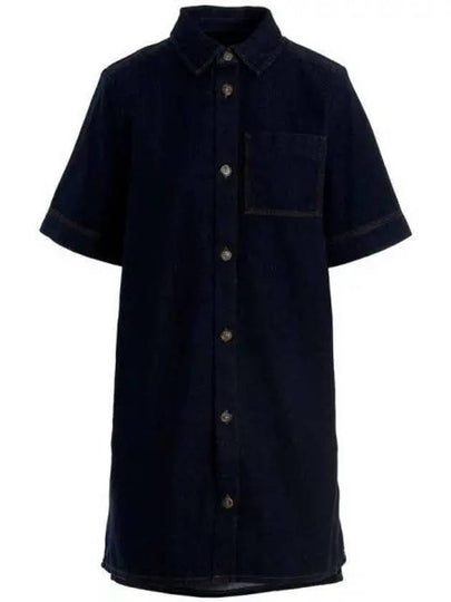 Lopez Short Dress Navy - A.P.C. - BALAAN 2