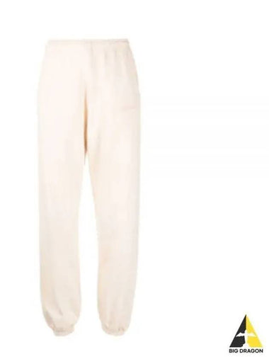 Serif Logo Sweatpant Cream SW631 - SPORTY & RICH - BALAAN 1