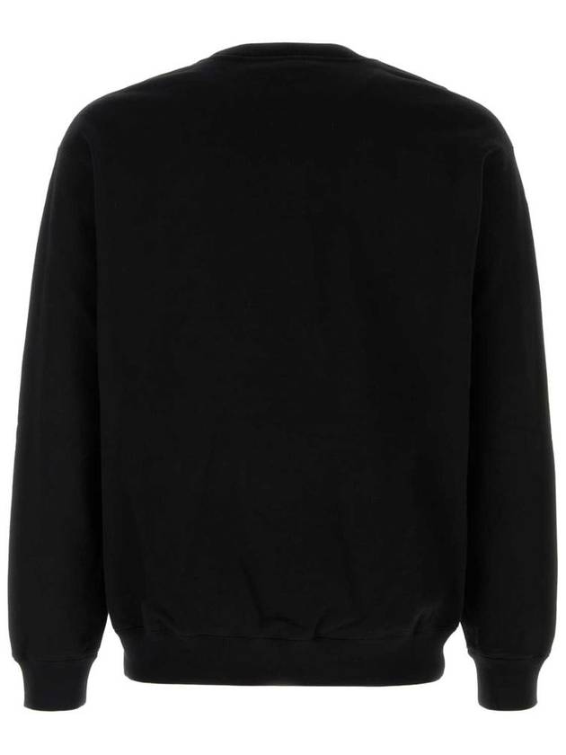 Embellished Logo Crew Neck Sweater Black - GUCCI - BALAAN 3