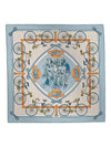 Les Becanes Scarf Blue - HERMES - BALAAN 2