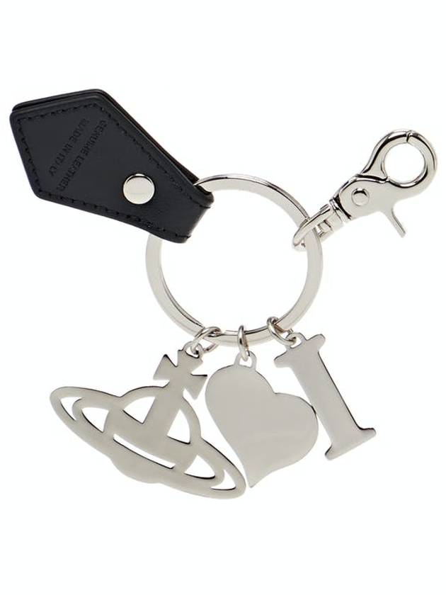 Polly I LOVE ORB Key Holder Black - VIVIENNE WESTWOOD - BALAAN 6