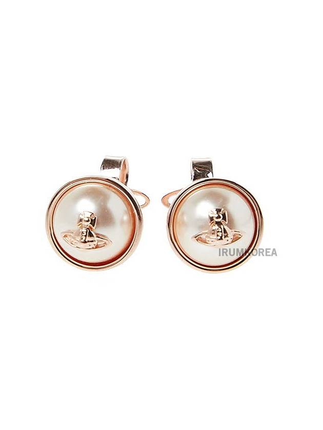 Olga Pearl Small Earrings Pink Gold - VIVIENNE WESTWOOD - BALAAN 2