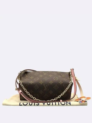 M11303 Rose Jasmine Pink Color Monogram Bloom Pouch Cross Strap - LOUIS VUITTON - BALAAN 1