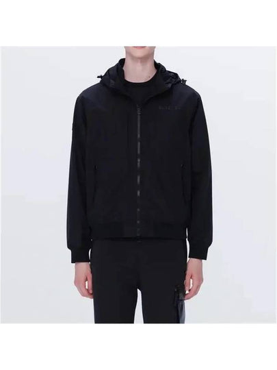 24SS OISAC Logo Hooded Bomber Black - DUVETICA - BALAAN 2