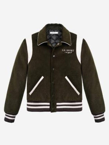 Jacket JAAW233DO289 Free Dark Green White - SPORTY & RICH - BALAAN 1