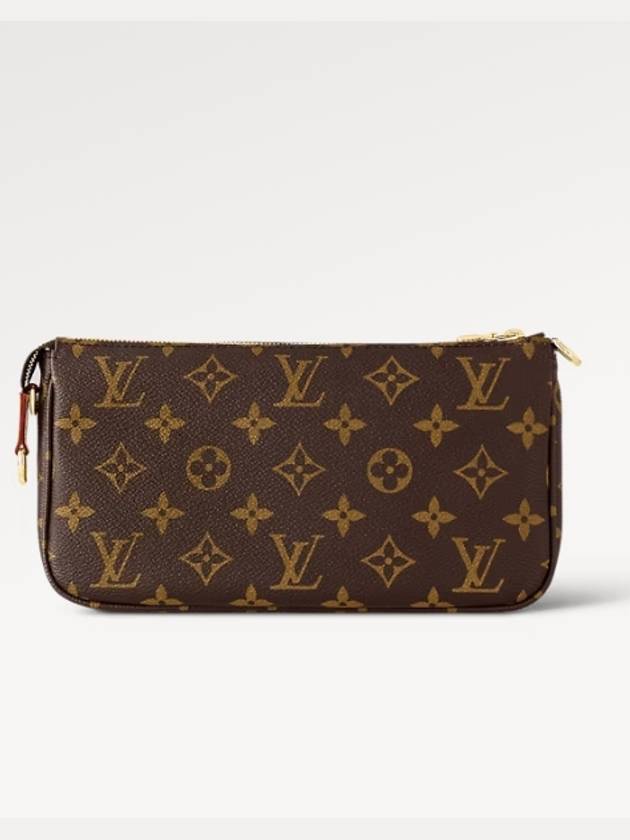 Pochette Accessoires Chain Monogram Shoulder Bag Brown - LOUIS VUITTON - BALAAN 7