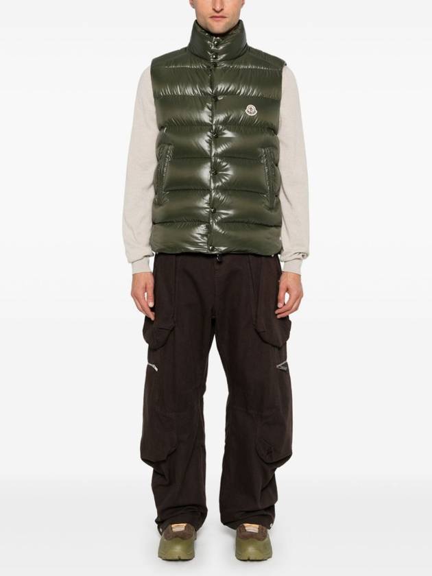 Tibb Down Vest Olive Green - MONCLER - BALAAN 4