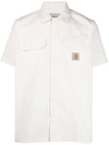 logo patch short sleeve shirt I027580 - CARHARTT WIP - BALAAN 1