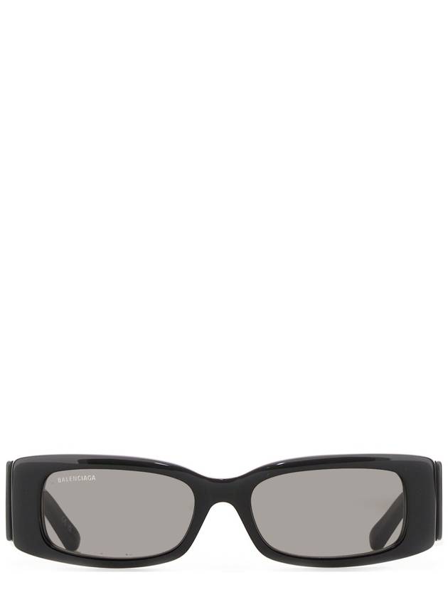 Eyewear Max Rectangle Sunglasses Black - BALENCIAGA - BALAAN 2