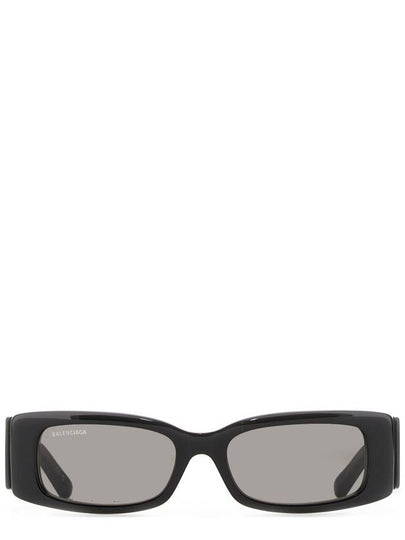 Eyewear Max Rectangle Sunglasses Black - BALENCIAGA - BALAAN 2