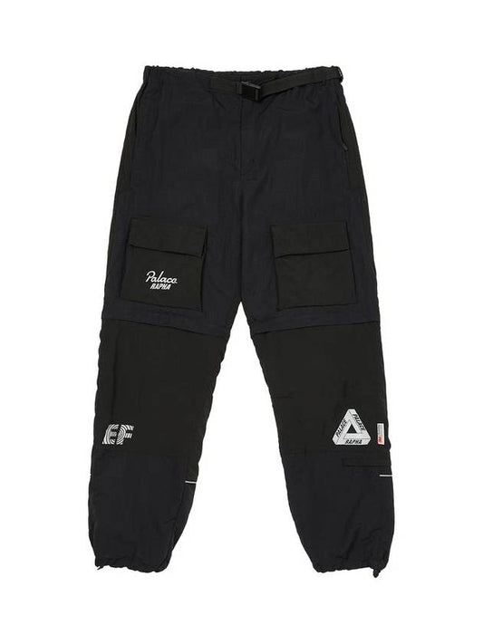 x Rapha EF Education First Tech Zip Off Trousers Black - PALACE - BALAAN 1