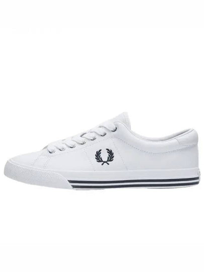 Underspin Leather Low Top Sneakers White - FRED PERRY - BALAAN 2