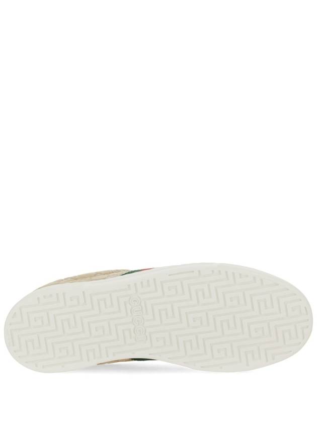 Web Ace GG Supreme Low Top Sneakers Beige Ebony - GUCCI - BALAAN 6