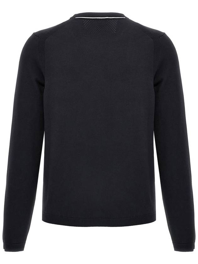 Logo Print Regular Fit Sweatshirt Navy - HUGO BOSS - BALAAN 3