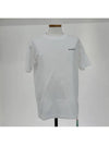 Wave Diag Slim Short Sleeve T Shirt White - OFF WHITE - BALAAN 2