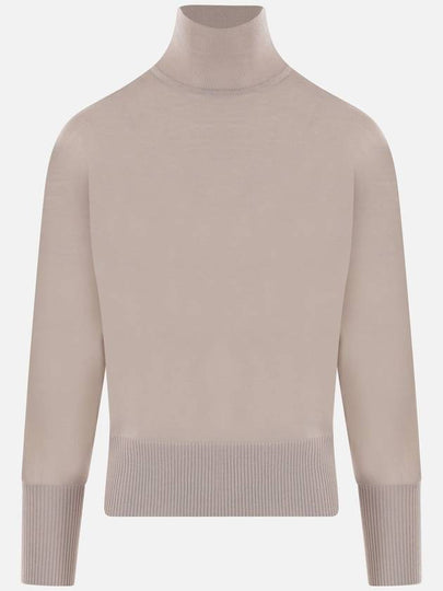 Women's Talea Virgin Wool Turtleneck Sand - MAX MARA - BALAAN 2