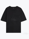 Boxy Short Sleeve T-Shirt Black - LEMAIRE - BALAAN 2