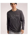 ARC TERYX Cormac Logo Shirt LS Man ATOFMX8452BHO M - ARC'TERYX - BALAAN 1