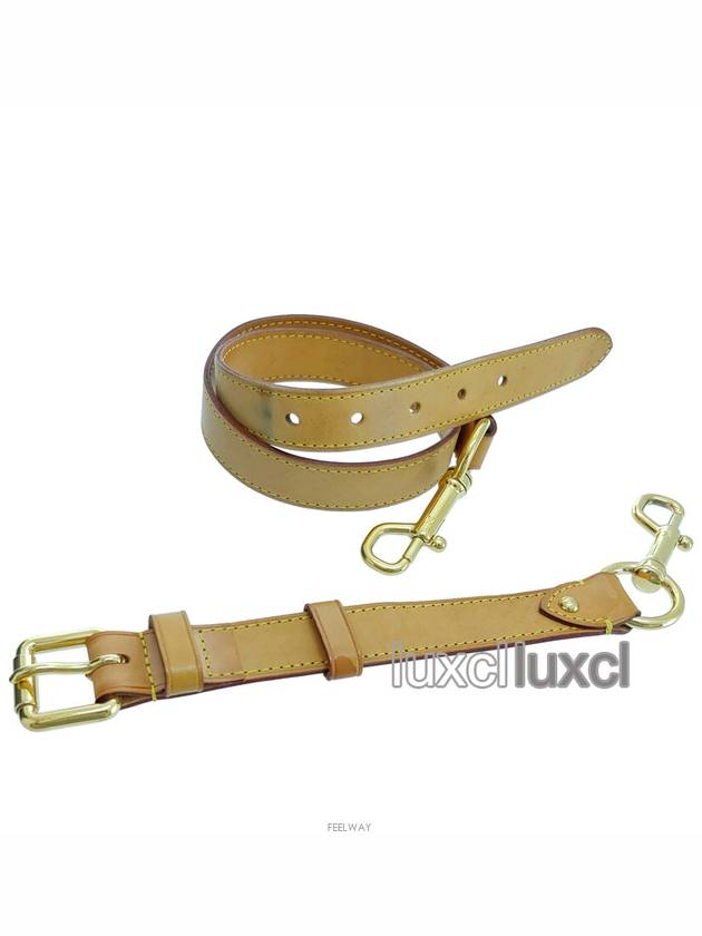 Leather shoulder strap 2 4 x 100cm - LOUIS VUITTON - BALAAN 10