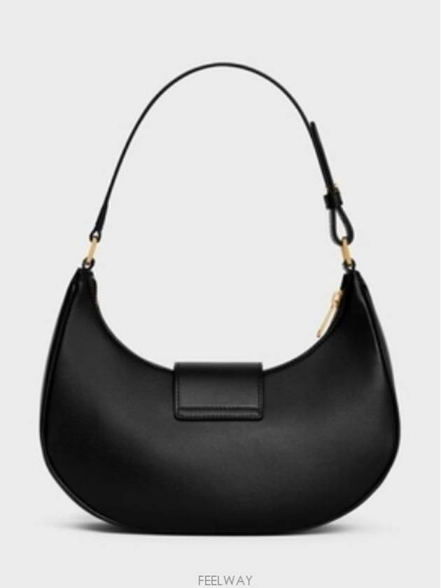 Ava Triomphe Smooth Calfskin Shoulder Bag Black - CELINE - BALAAN 5