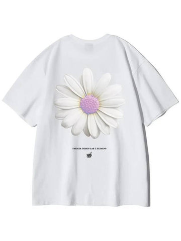 EL Daisy Short Sleeve T-Shirt White - ELIMENO - BALAAN 1