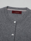 100 cashmere button up cardigan gray and 5 colors - CALLAITE - BALAAN 3