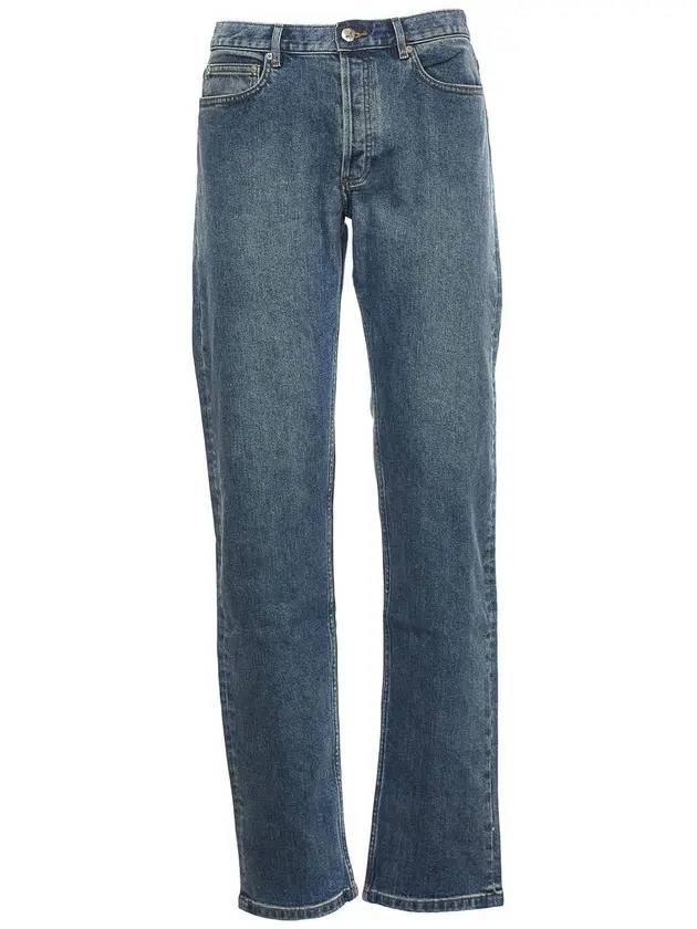 Men's New Standard Stonewashed Denim Jeans Indigo - A.P.C. - BALAAN 1