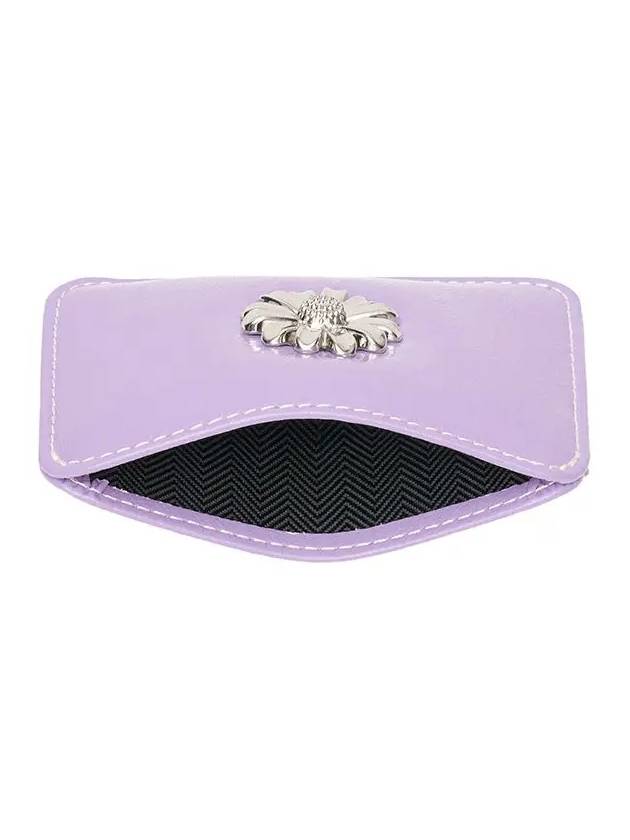 Daisy Slim Mini Transportation Card Wallet Lavender - LE MASQUE - BALAAN 5