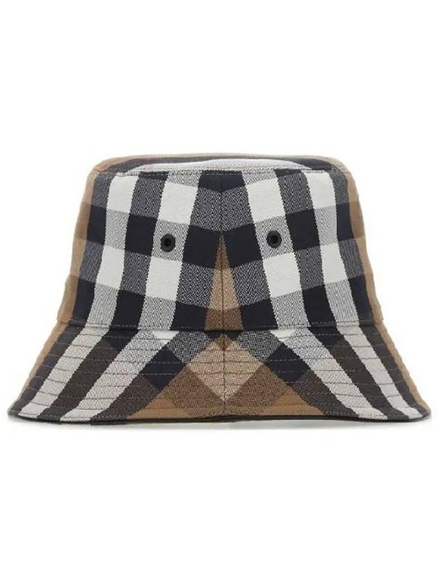 checked cotton bucket hat - BURBERRY - BALAAN 4