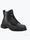 Fix Lace-Up Leather Worker Boots Black - CAMPER - BALAAN 2