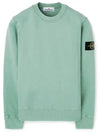 Wappen Patch Crew Neck Sweatshirt Mint - STONE ISLAND - BALAAN 2