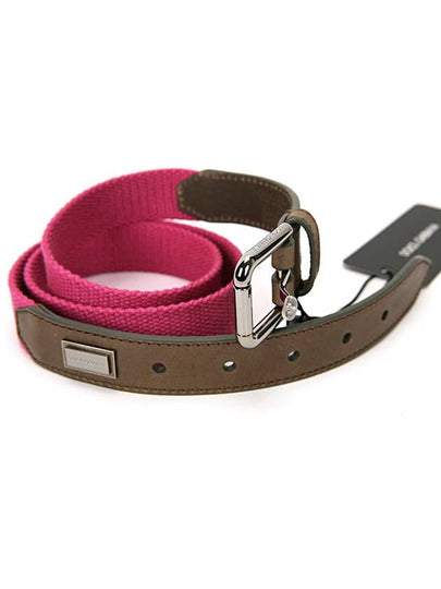 Men's New Plate Mesh Belt Pink - DOLCE&GABBANA - BALAAN 2