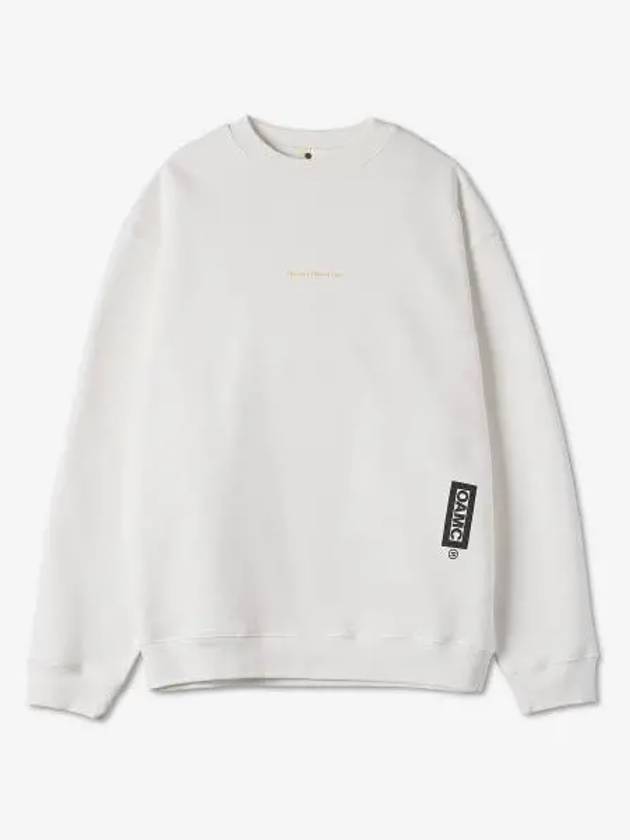 Ninpea Crew Neck Sweatshirt OFFWHITE Off White 22A28OAJ21101 - OAMC - BALAAN 1