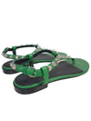 Stud Strap Sandals Green - BALENCIAGA - BALAAN 4