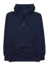 SN Blue hooded sweatshirt in stretch jersey 17CLSS033A 006452W 897 - CP COMPANY - BALAAN 2