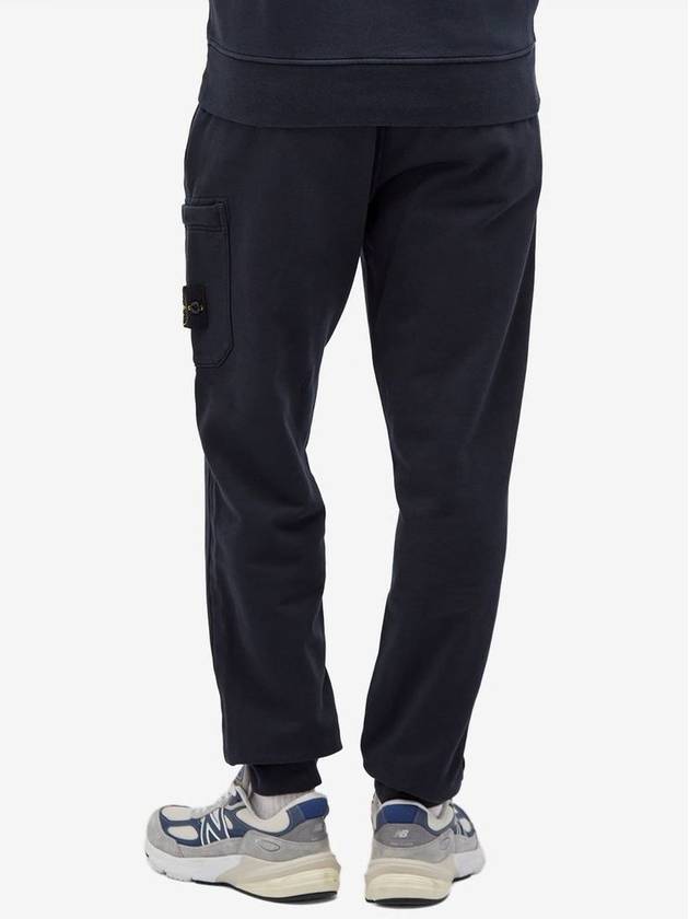 Compass Badge Capered Track Pants Navy - STONE ISLAND - BALAAN 4