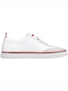 RWB Cupsole Rubber Calfskin Trainer Sneakers White - THOM BROWNE - BALAAN 5