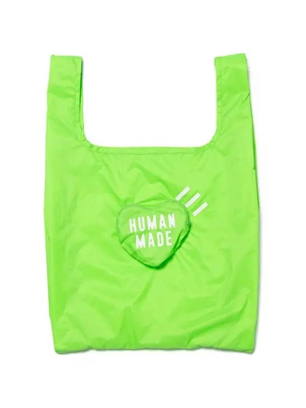 Heart Shopper Bag Green HM27GD048 - HUMAN MADE - BALAAN 4