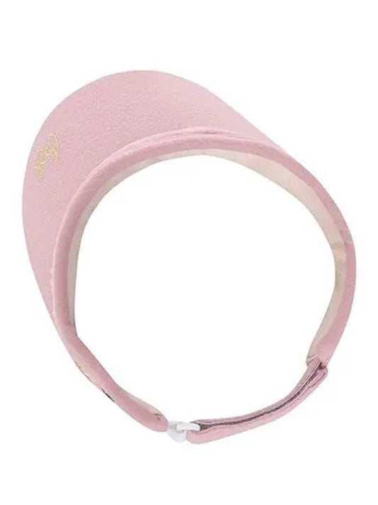 Back Ribbon Metal Embroidery Tape Visor 8721LBAFPINK - BLACK&WHITE - BALAAN 2