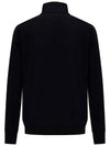 Light Fleece Half Zipped Sweatshirt Black - CP COMPANY - BALAAN 4