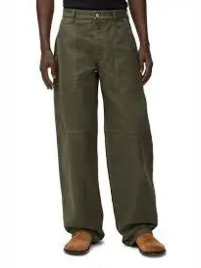 Cargo Pants Khaki Green - LOEWE - BALAAN 2