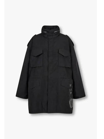 Women s Oversized String Coat Black - MAISON MARGIELA - BALAAN 1