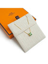 Pop-Ache Necklace Gold MALACHITE Mini Full Set - HERMES - BALAAN 3