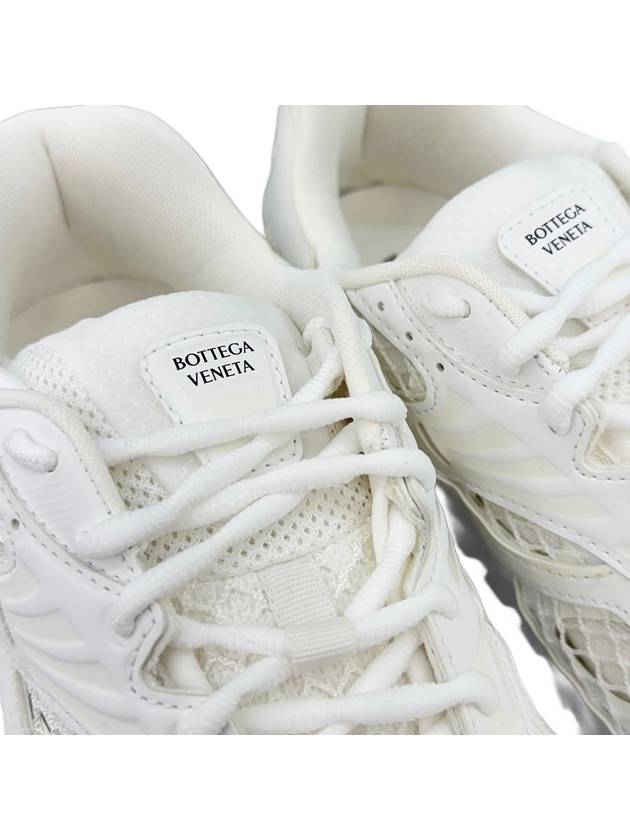 Orbit Mesh Low Top Sneakers White - BOTTEGA VENETA - BALAAN 4