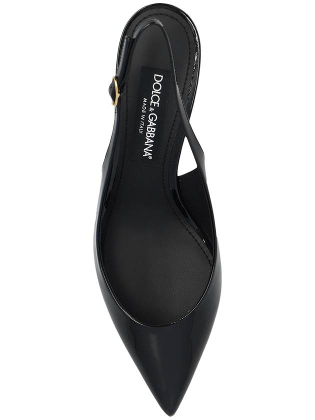 patent leather CARDINALE slingback CG0606A1471 80999 NERO B0170444769 - DOLCE&GABBANA - BALAAN 7