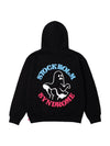 Men's Logo Print Hoodie Black - STOCKHOLM SYNDROME - BALAAN 2