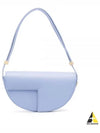 Le Petit Leather Shoulder Bag Blue - PATOU - BALAAN 2